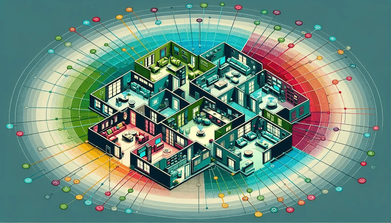 mesh networks covering a home 